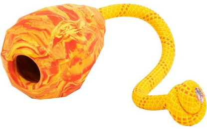 Produktbild von Ruffwear Huck-a-Cone Hundespielzeug Salamander Orange