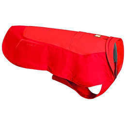 Produktbild von RUFFWEAR Hundejacke Vert wasserdichter Hundemantel Rotlachs-Rot XL - 1 Stk.