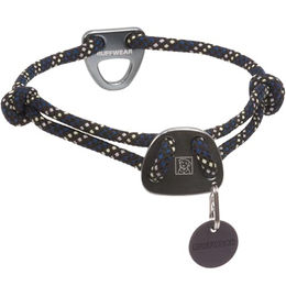 RUFFWEAR Knot-a-Collar großes Hundehalsband verstellbar Obsidianschwarz – Bild 1 von 6