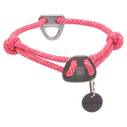 Ruffwear Knot-a-Collar mittelgroßes Hundehalsband Fireweed Pink – Bild 1 von 6