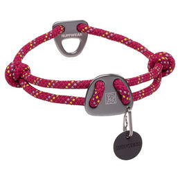 Produktbild von RUFFWEAR Knot-a-Collar reflektierendes verstellbares Hundehalsband Hibiscus Pink - 1 Stk.
