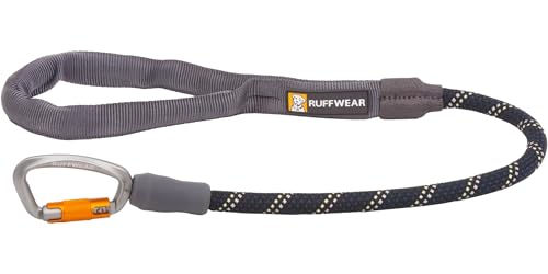 RUFFWEAR Knot-a-Long Kurze Hundeleine Obsidian Schwarz - 0,76 m – Bild 1 von 9