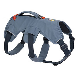 Produktbild von RUFFWEAR Mehrzweck-Hundegeschirr Web Master mit Griff, verstellbar, XXS, schieferblau