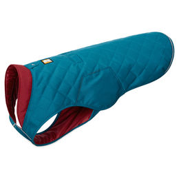 RUFFWEAR Stumptown Jacket Warmer und Abriebfester Hundemantel Metolius Blue Small – Bild 1 von 9
