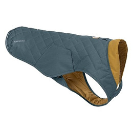 Produktbild von RUFFWEAR Stumptown Steppjacke für Hunde, S, Orion Blue - 1 Stk.