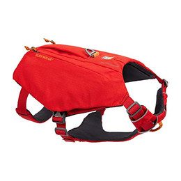 Produktbild von Ruffwear Switchbak Hundegeschirr mit Taschen Red Sumac Größe S - 1 Stk.