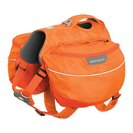 Produktbild von Ruffwear Wander-Rucksack für Hunde L/XL Orange Poppy