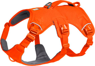 Ruffwear Web Master Hundegeschirr Blaze Orange XX-Small – Bild 1 von 9