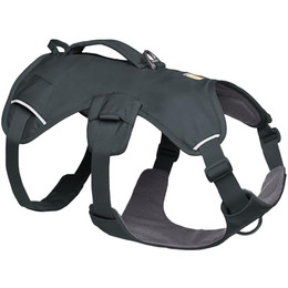 Produktbild von Ruffwear Web Master Hundegeschirr Y-Front Basalt Gray XXS