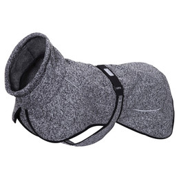 Produktbild von Rukka Pets Comfy Knit Jacke für Hunde Schwarz - 1 Stk.