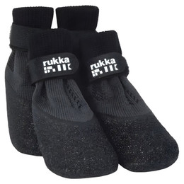 Produktbild von Rukka Pets Dog & Puppy Paw Wear Socke Hundeschuhe Schwarz Größe 2