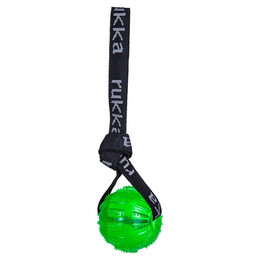 Produktbild von Rukka Pets Gel-Ball mit Handschlaufe grün
