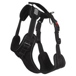 Produktbild von Rukka Pets Hundegeschirr Solid schwarz Größe M