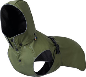 Produktbild von Rukka Streamy Eco Regenmantel für Hunde, oliv