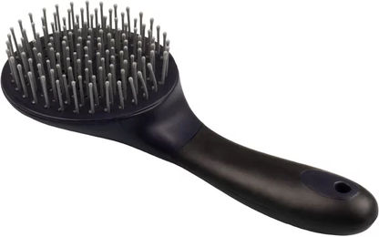 Produktbild von Runde Bürste für Pferdehaare mit Griff für Mähne und Schweif Umbria Equitazione