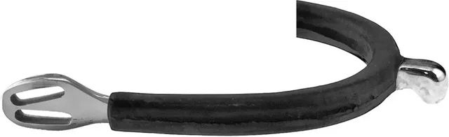 Produktbild von Runde Kopfsporen für Pferde mit Gummiüberzug Pro-Light