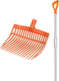 Produktbild von Runde Schaufel + Teleskopschaft aus Aluminium V-Plast