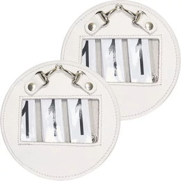 Produktbild von Rundes Reiter-Nummertableau HV Polo Gloria (x2)