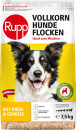 Produktbild von Rupp Vollkornhundeflocken mit Gemüse - 7,5 kg