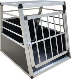 Produktbild von Rutaqian Hunde-Transportbox Aluminium Hundetransportbox, Reisebox für