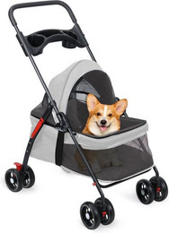 Produktbild von Rutaqian Hundebuggy Kinderwagen für Hunde und Katzen