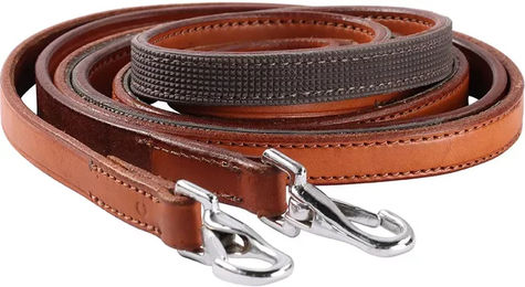 Produktbild von Rutschfeste Pferdezügel aus Leder Edix Saddles