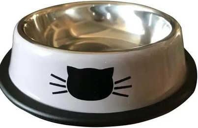 Produktbild von Rutschfester Napf aus Edelstahl für Katzen und kleine Hunde - 1 Stk.