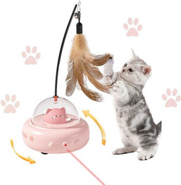 Produktbild von RWEUOQ Elektrischer Katzenball mit LED-Licht und USB-Aufladung