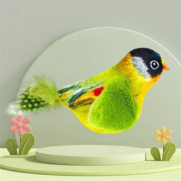 Produktbild von RWEUOQ Tier-Intelligenzspielzeug Katzenspielzeug mit Vogelgeräuschen