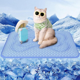 Produktbild von Rywell Hundematte PCM Kühlmatte Selbstkühlendes Tierbett mit Tragegriff
