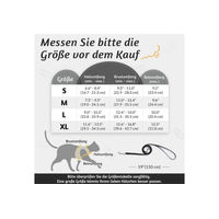 Produktbild von rabbitgoo Katzen-Geschirr mit Leine ausbruchsicher und verstellbar für Kitten