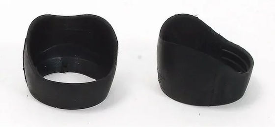 Racing Tack Fersenband aus Gummi Schwarz Größe S – Bild 1 von 2