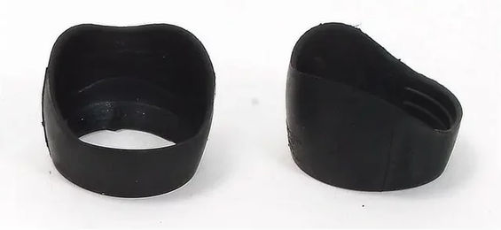 Racing Tack Gamaschen aus Gummi Schwarz Größe L – Bild 1 von 2