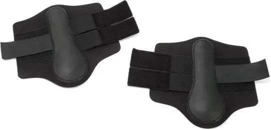 Produktbild von Racing Tack Gamaschen aus Kunststoff für Pferde in Weiß oder Schwarz