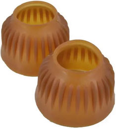 Produktbild von Racing Tack Hufglocken Gamaschen aus Naturkautschuk Beige XL