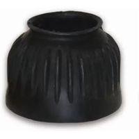 Produktbild von Racing Tack Hufglocken Gamaschen aus Naturkautschuk Schwarz Größe M