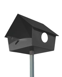 Radius Piep Show XXL Vogelhaus aus Aluminium und Stahl als Vogelfutterstation oder Tränke – Bild 1 von 3