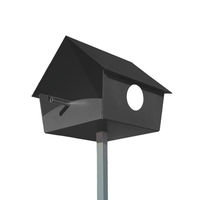 Produktbild von Radius Piep Show XXL Vogelhaus aus Aluminium und Stahl als Vogelfutterstation oder Tränke
