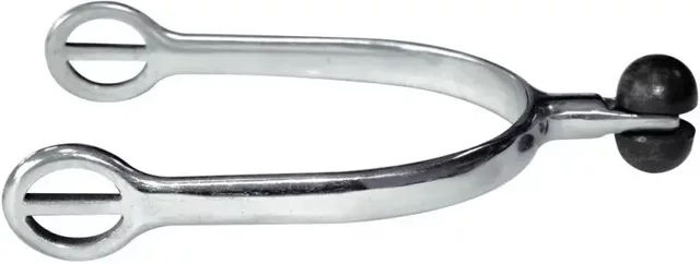 Produktbild von Radsporen Feeling aus Kunststoff in Silber 30 mm