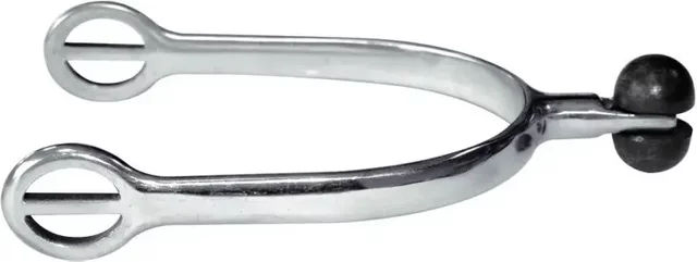 Produktbild von Radsporen Feeling für Herren aus Kunststoff in Silber 30 mm