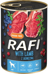 Produktbild von Rafi Adult Hundefutter mit Lamm getreidefrei 24 x 400 g - 24 x 400 g