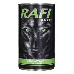 Rafi Dog Nassfutter Wild Adult Stückchen in Sauce 12 x 1240 g Sparpaket - 12 x 1240 g – Bild 1 von 3