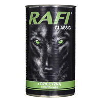 Produktbild von Rafi Dog Nassfutter Wild Adult Stückchen in Sauce 12 x 1240 g Sparpaket - 12 x 1240 g