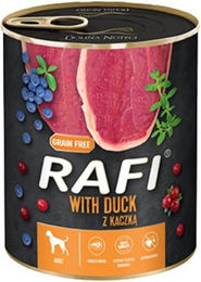 RAFI Dolina Noteci Hundefutter Ente Stückchen in Sauce Getreidefrei Monoprotein Adult 6x800g - 800 g – Bild 1 von 2