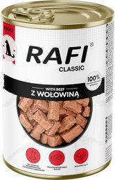 Rafi Hundefutter Adult Huhn Stückchen in Sauce 6 x 1240 g – Bild 1 von 1