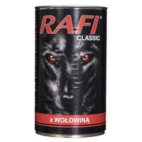 Produktbild von Rafi Hundefutter Adult Rind Stückchen in Sauce mit hohem Fleischanteil 2 x 1240 g - 6 x 1240 g