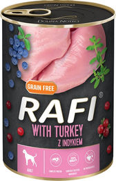 Produktbild von Rafi Hundefutter Adult Truthahn Getreidefrei 24 x 400 g - 24 x 400 g
