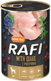 Rafi Hundefutter Wachtel und Lamm getreidefrei mit hohem Fleischanteil Adult 400 g - 400 g – Bild 1 von 2