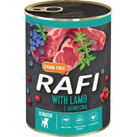 Produktbild von Rafi Junior Welpen Pastete mit Lamm und Lachs getreidefrei 24 x 400 g - 24 x 400 g