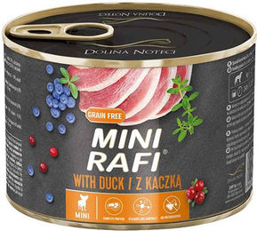 Rafi Mini Hundefutter mit Ente für kleine Rassen 185g – Bild 1 von 1